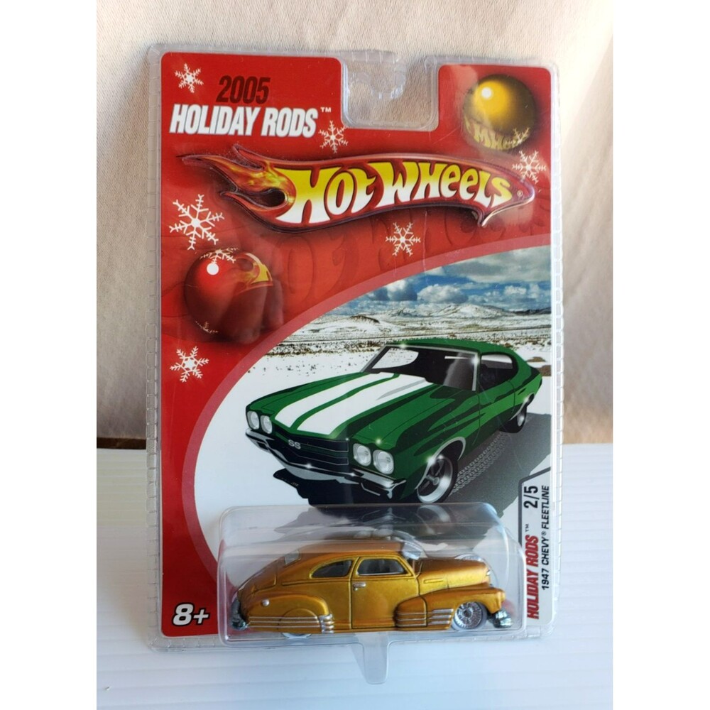 Hot Wheels 1947 CHEVY FLEETLINE GOLD 2005 HOLIDAY RODS SERIES 2/5 1:64 WW  RRBNG